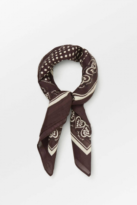 Hearty Cotta Scarf, Hot Fudge Brown