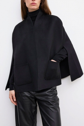 Doublé cape, Black