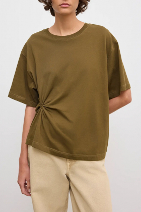 Knot T-shirt, Olive night