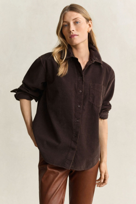 Rel cordroy shirt, Deep brown