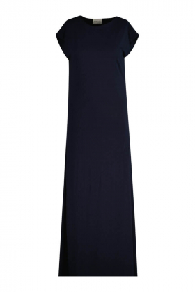 Sleeveless Jersey Dress, Evening Blue