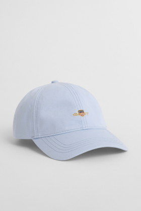 Shield Cotton Twill Cap, Fresh Blue