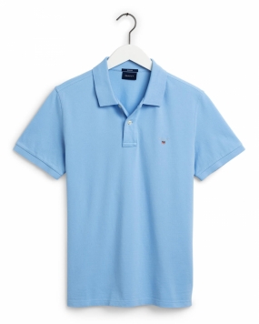 GANT HERR | Cotton Pique C neck, Port Red | Tröjor Herr | Eli GANT HERR | Cotton Pique C neck, Port Red | Tröjor Herr | Eli