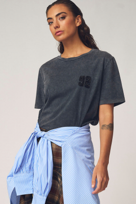 ZiggieGO Tee, Black washed