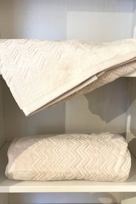 Chalk Hand towel, Beige