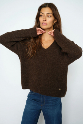 MMThora V-Neck Knit, Delicioso 