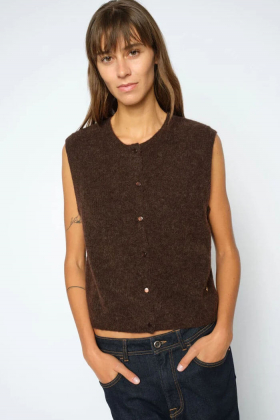 MMAlmine Thora Knit Vest, Delicioso 