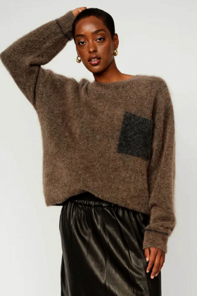 MMAlila mohair knit, Falcon