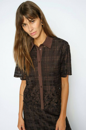 MMLia Checko SS Lace Shirt, Delicioso