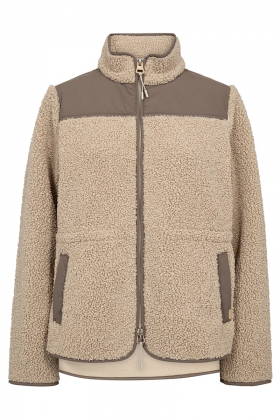 MMElisa Eli Teddy Jacket, Feather Gray