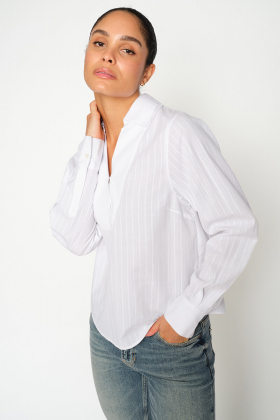 MMAvent Yen Blouse, White