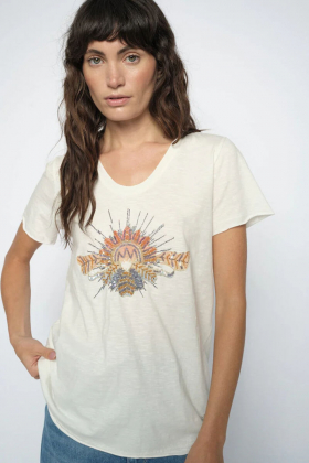 MMTonia Glam T-shirt, Ecru