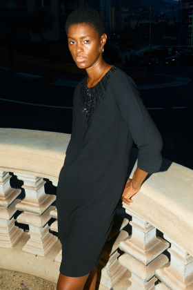 Zeylin 3/4 Dress, Black