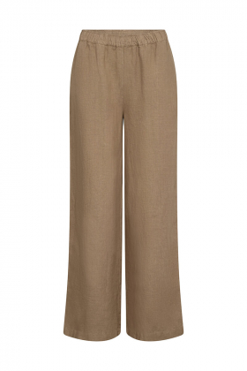 Emmi Linen Pant, Petrified Oak