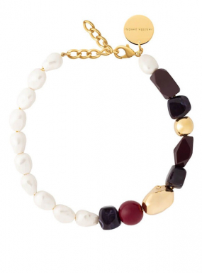 Winter Ibiza Necklace, Bordeaux