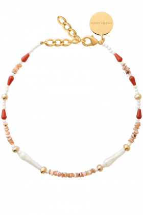 Shore Necklace, Red