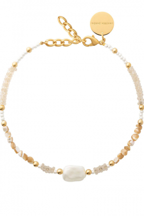 Shore Necklace, Taupe