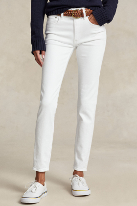 Mid-Rise Super-Slim Jeans, Amesbury Wash