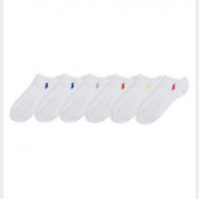 Ankle Sock 6-pack, White & Brights