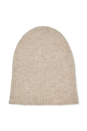 Fleur beanie, Light Melange Sand