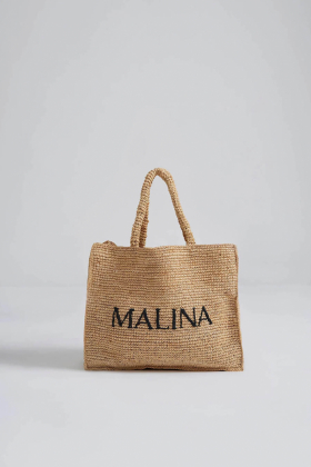 Malina Raffia Tote Bag, Raffia