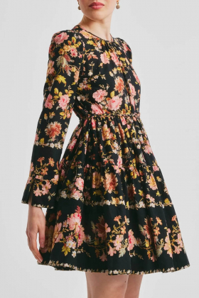 Bohemian Shift Dress, Evening Field