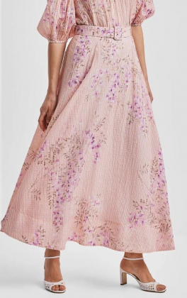 Checks maxi skirt, Flourish