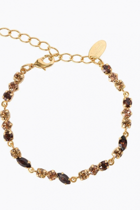 Alelia Bracelet Gold, Topaz Combo