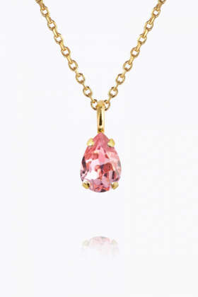 Amelia Necklace, Gold & Light Rose