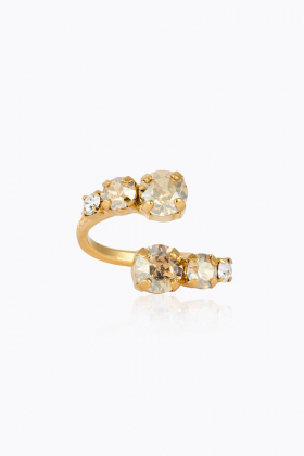 Halo Ring, Gold & Golden Shadow