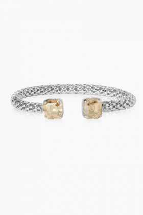 Eve Bracelet Rhodium, Golden Shadow