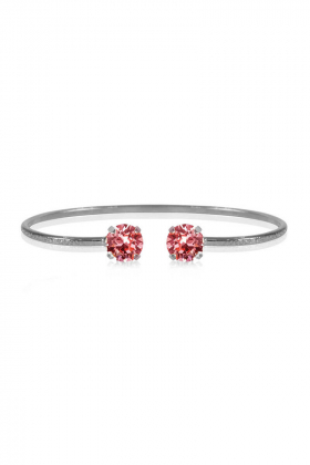Classic Petite Bracelet, Rhodium & Rose