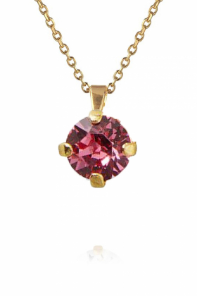 Classic Petite Necklace, Gold & Rose