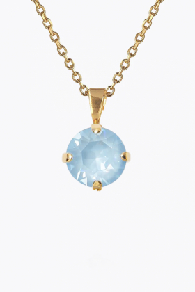 Classic Petite Necklace, Gold & Sky Ignite