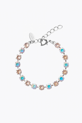 Nicola Bracelet, Rhodium & Aurore Boreale