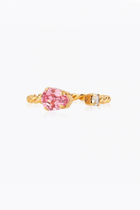 Nani Ring, Gold & Light Rose