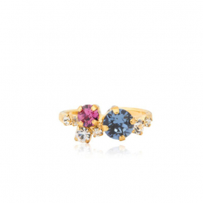 Stardust Ring, Gold & Rose Dawn Combo