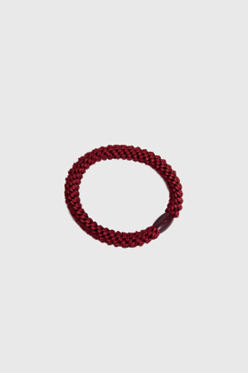 Elastic Hair Tie, Burgundy