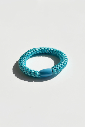 Elastic Hair Tie, Turquoise