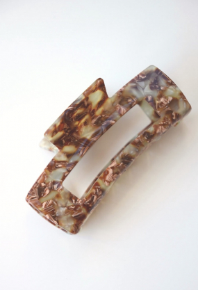 Large Square Claw, Pistachio