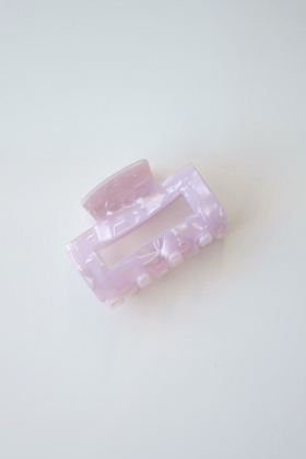 Small Square Claw, Lavender