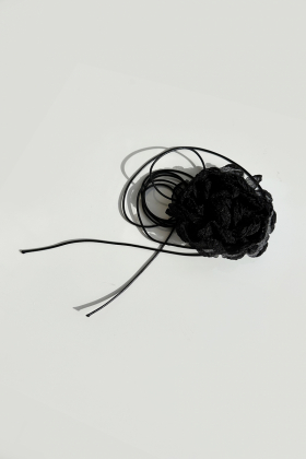 The Organza Choker, Black