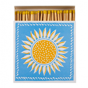 Blue Sunflower Matches 