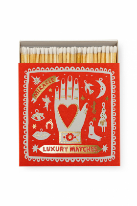 Square Matchbox, Miracle Luxury Matches