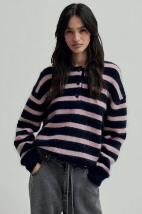 Noela Knit LS, Carbon