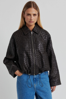 Vermont Leather Jacket, Chocolate Torte