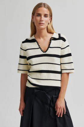 Susi Knit Collar, Eggnog