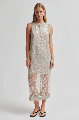 Salema Dress, Plaza Taupe