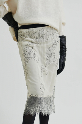 Wila Lace Skirt, Tofu