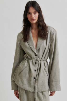 Jun Shirt Blazer, Trench Coat